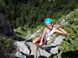 via ferrata près de chamonix